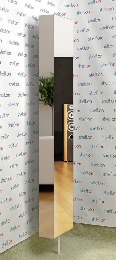 Поворотный зеркальный шкаф Shelf-on Zoom Белый
