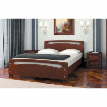 Кровать из массива Браво Камелия-2 200х140 Орех