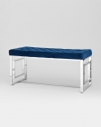 Банкетка Stool Group БРУКЛИН велюр Синий