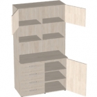 Готовый комплект мебели Рива FIT 1 Дуб Наварра
