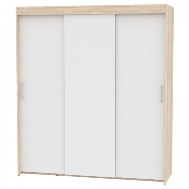 Шкаф-купе Аларти T-3-198х175х60ДСС-Белый-4