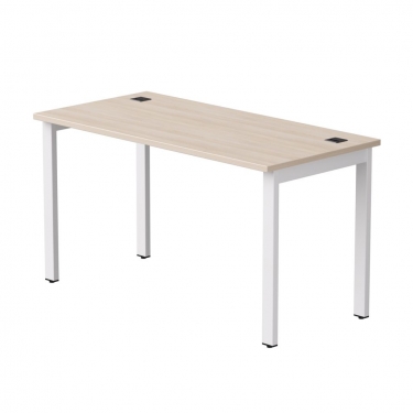 Стол прямой на металлокаркасе, опоры 90 гр Everprof Everprof EVO 254S007 Дуб Соната Белый