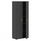 Шкаф с глухими дверьми Skyland Forta FHC 80.1Z Черный графит