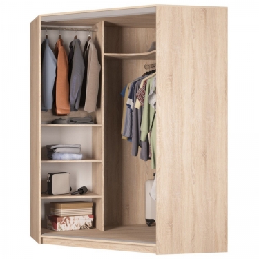 Шкаф-купе Аларти YA-198х1400-568-3Венге-D3D3