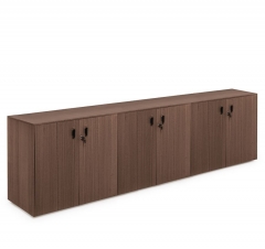 Шкаф H.82 6 дверей Profoffice ENZO 109 722 ECL 01 Эвкалипт Черный