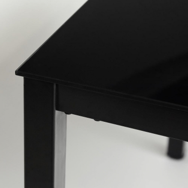 Стол Tetchair VALIO mod. DT1165-1 металл/стекло, 1007075 см, черный