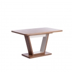 Стол обеденный Tetchair VOX ЛДСП, 132-172x85x75,5 см, Дуб Канзас/Пепел
