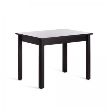 Стол Tetchair TURIA ЛДСП/HPL/МДФ, 100 х 70+40 х 75 см, Мрамор Кастило/черный