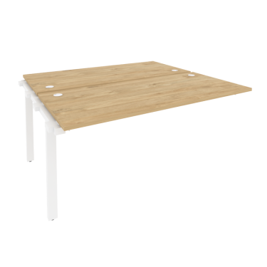 Наборный элемент рабочей станции на м/к Рива ONIX O.M-2.NRS-4.7 Тиквуд Светлый/Белый