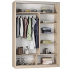 Шкаф-купе Аларти B-220х160х60-2ЯШС-D8D8