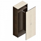 Шкаф для одежды Альтерна Р.Ш-5 Венге Дуб молочный