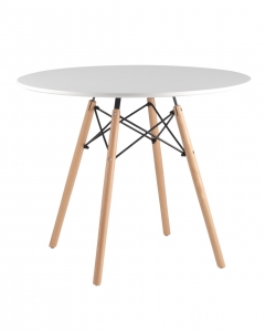 Стол обеденный Stool Group DSW D90 Белый