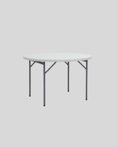 Стол круглый складной Stool Group Кейт 116 см Белый