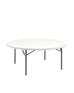 Стол круглый складной Stool Group Кейт 180 см Белый