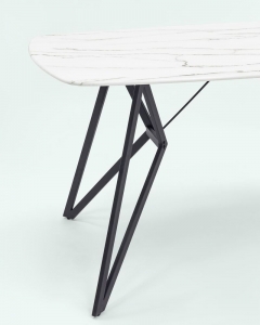 Стол обеденный Stool Group Денвер 140x90 Белый