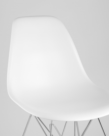 Стул Stool Group Eames DSR Белый