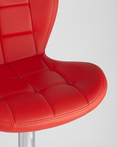 Барный стул Stool Group PORSCHE экокожа Красный