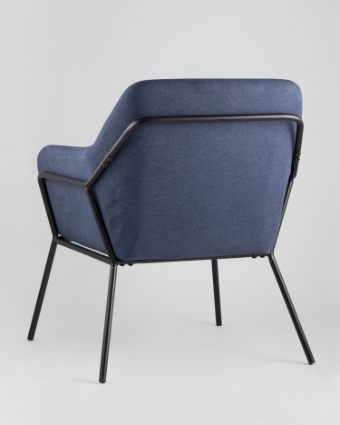 Кресло Stool Group Шелфорд Синее