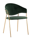 Стул мягкий Stool Group Эвита Зеленый