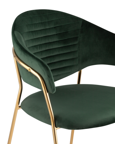 Стул мягкий Stool Group Эвита Зеленый