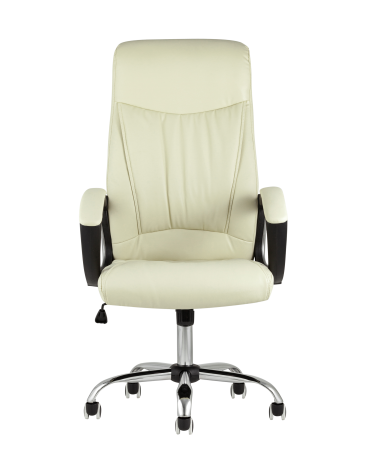 Кресло руководителя Stool Group TopChairs Tower Бежевое