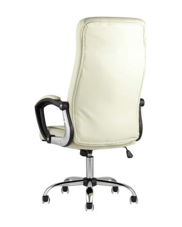 Кресло руководителя Stool Group TopChairs Tower Бежевое