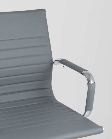 Кресло для посетителей Stool Group TopChairs Visit Серое
