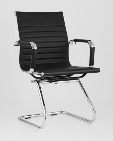 Кресло для посетителей Stool Group TopChairs Visit Черное
