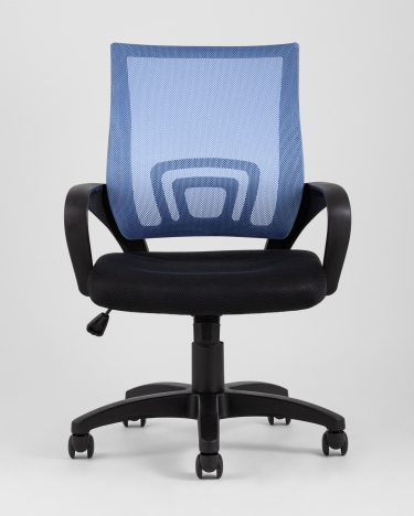 Компьютерное кресло Stool Group TopChairs Simple Голубое