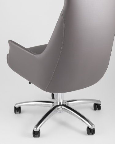 Кресло руководителя Stool Group TopChairs Viking Серое