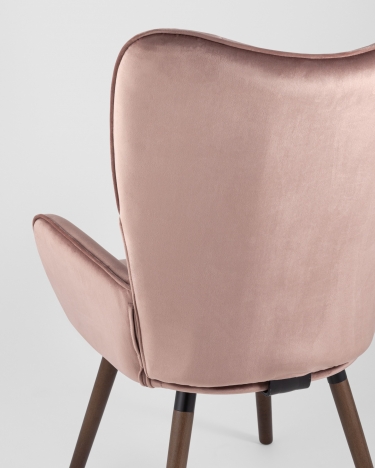 Стул Stool Group Гранд велюр Розовый