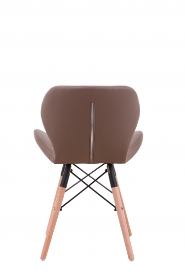 Стул Stool Group Бон экокожа Коричневый