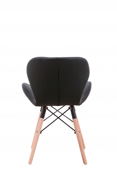 Стул Stool Group Бон экокожа Черный