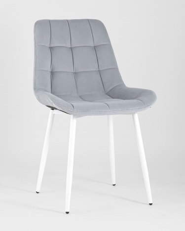 Стул Stool Group Флекс велюр Светло-серый
