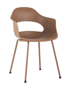 Стул пластиковый Stool Group Lady Коричневый