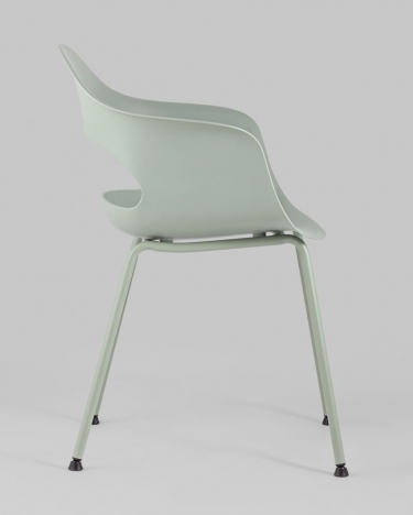 Стул пластиковый Stool Group Lady Серо-зеленый