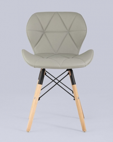 Стул Stool Group Бон экокожа Серый