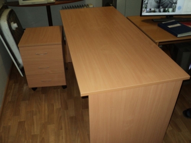 Стол письменный Альтерна Р.С-16 бук Бавария