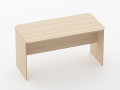 Стол для переговоров Персона Грата Glassy 1.16.14 Дуб молочный