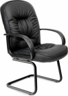 Кресло для посетителя Chairman Chairman 416V Черное Эко