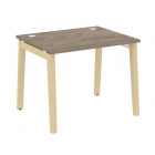 Стол письменный Рива ONIX WOOD OW.SP-1.8 Тиквуд Темный/Светлый