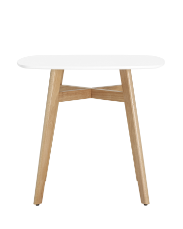 Стол обеденный Stool Group Target 80x80 Белый