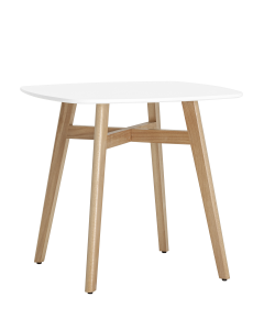 Стол обеденный Stool Group Target 80x80 Белый