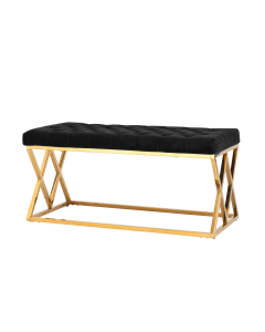 Банкетка Stool Group ИНСИГНИЯ велюр Черный