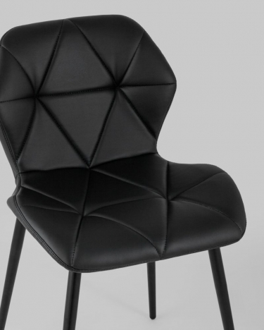 Стул Stool Group Эдвин экокожа Черный