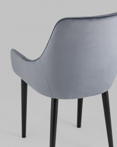 Стул Stool Group Джоан велюр Серый