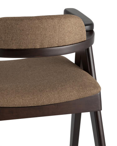 Комплект из двух стульев Stool Group OLAV 2 шт Кофейный