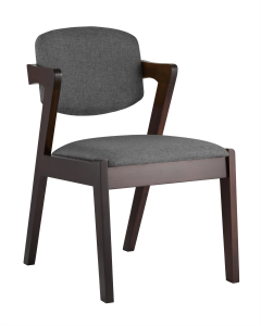 Комплект из двух стульев Stool Group VIVA 2 шт Темно-серый
