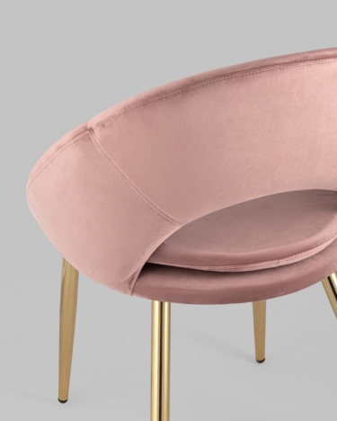 Стул Stool Group Кензи рогожка Пыльно-розовый