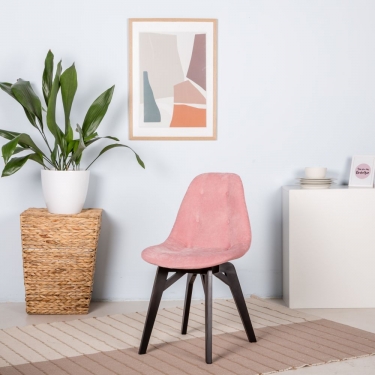 Стул R-home EAMES Розов/Венге